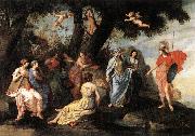 Joseph Stella Minerva and the Muses oil painting artist